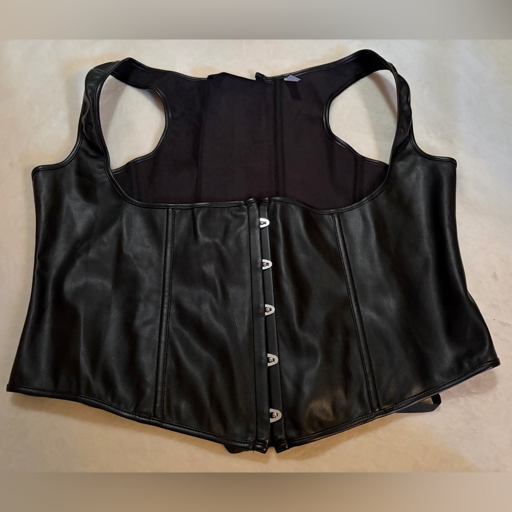 Plus size corset top